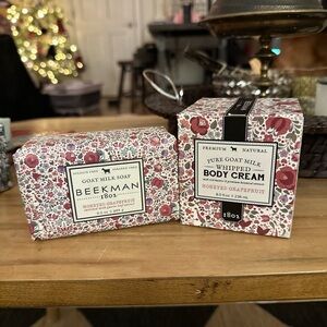 Beekman 1802 Honeyed Grapefruit Goat Milk Soap & Whipped Body Cream